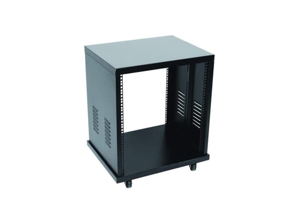Omnitronic SR-19 19 tommers rack 12 U Stål inkl. hjul