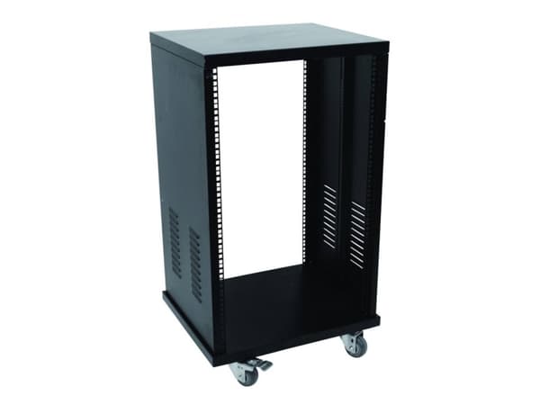 Omnitronic SR-19 19 tommers rack 24 U Stål inkl. hjul