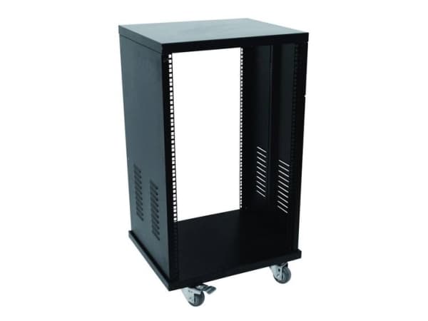 Omnitronic SR-19 19 tommers rack 24 U Stål inkl. hjul