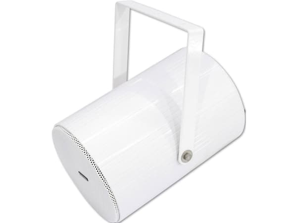 Omnitronic 80710368, Koblet med ledninger (ikke trådløs), 20 W, 110 - 15000 Hz, Hvit
