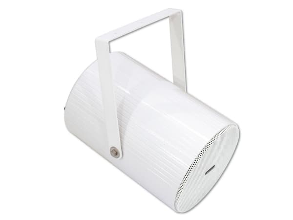 Omnitronic 80710368, Koblet med ledninger (ikke trådløs), 20 W, 110 - 15000 Hz, Hvit