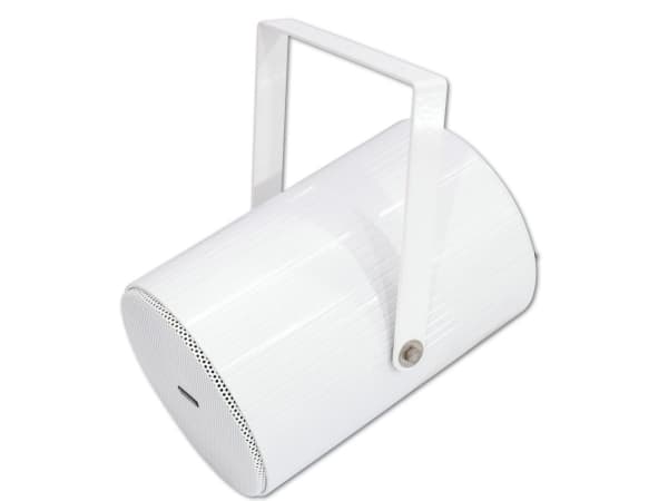 Omnitronic 80710368, Koblet med ledninger (ikke trådløs), 20 W, 110 - 15000 Hz, Hvit
