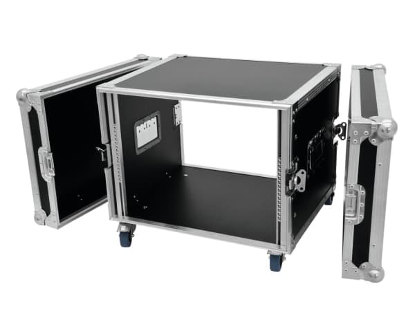 Roadinger 30109112, Transportkasse, Bjørk, 22 kg, Sort, Sølv