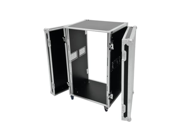 Roadinger 30109122, Transportboks, Birk, 27,2 kg, Sort, Sølv