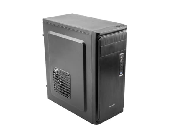NATEC Armadillo, Midi Tower, PC, Svart, ATX, Plast, 16,1 cm