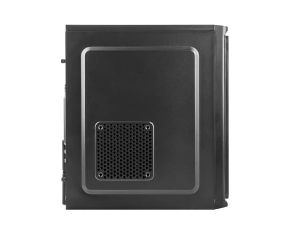 NATEC Armadillo, Midi Tower, PC, Svart, ATX, Plast, 16,1 cm
