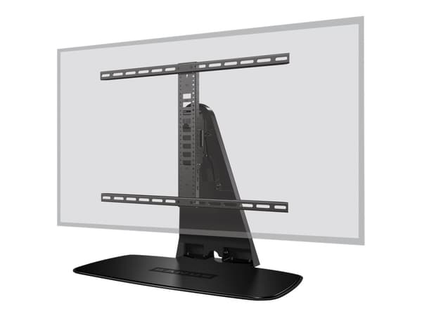 Sanus WSTV1 - Monteringskomponent (sokkel) - for TV - svart - skjermstørrelse: 32"-60" - for Sonos PLAYBAR, PLAYBASE