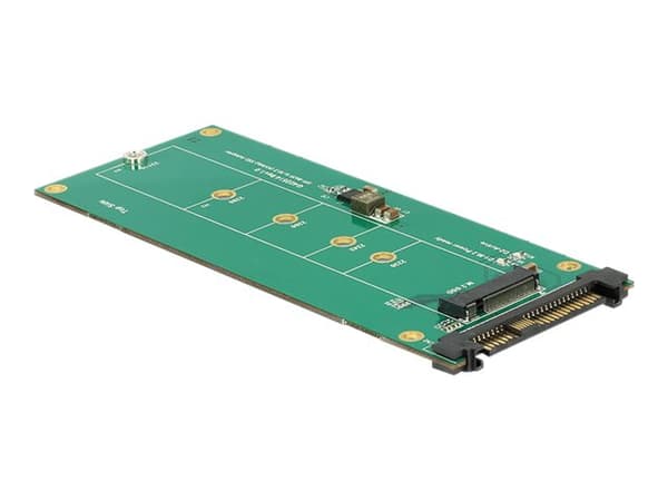 DeLOCK Converter U.2 SFF-8639 NVMe > 1 x M.2 Key M - Interfaceadapter - M.2 - M.2 Card - U.2 Grønn