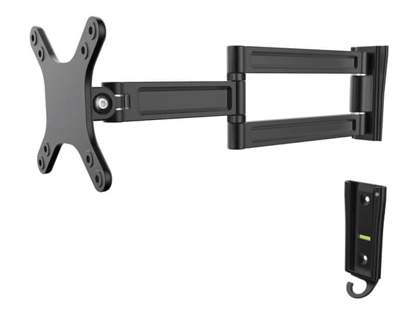 StarTech.com Väggmonterad monitorarm - dubbelt vridbar - Monteringssats (monteringsplatta, skruvar, bildskärmsarm) - justerbar arm - för LCD-display