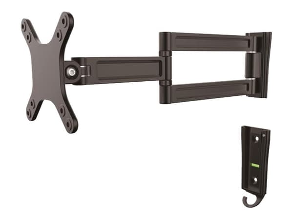 StarTech.com Väggmonterad monitorarm - dubbelt vridbar - Monteringssats (monteringsplatta, skruvar, bildskärmsarm) - justerbar arm - för LCD-display