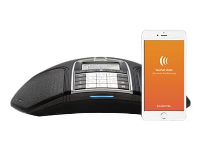 Konftel 300IPx - Konferanse-VoIP-telefon - SIP v2 - lakrissvart - for Konftel C50300IPx Hybrid