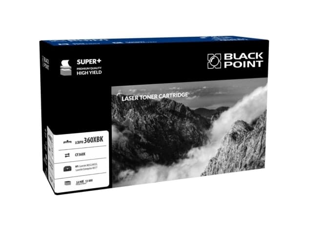 Black Point LCBPH360XBK, 13000 sidor, Svart, 1 styck