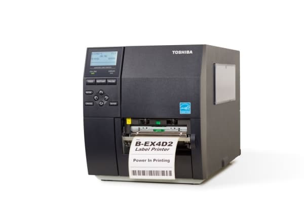 Toshiba TEC B-EX4D2-GS12-QM-R - Etikettskriver - direktetermisk - 203 dpi - inntil 305 mm/sek - USB, LAN
