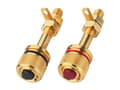 Miniatyrbilde 3 av 5: Monacor BP-530G, speaker terminals, Gull, Gull