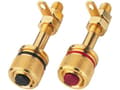 Miniatyrbilde 4 av 5: Monacor BP-530G, speaker terminals, Gull, Gull