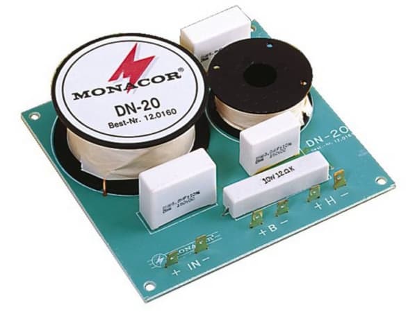 Monacor DN-20 2-veis crossover 8 Ω