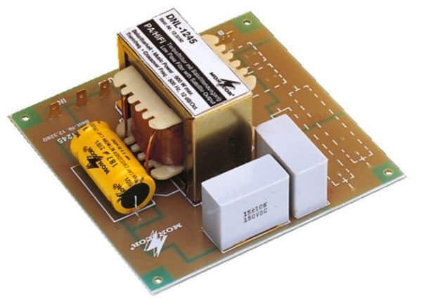 Monacor DNL-1245, Komponent-crossover, 3-veis systems, 600 W, 8 O, 200 Hz, 12 dB