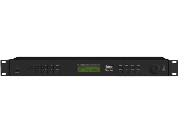Monacor FM-102DAB, Hem, Svart, DAB+, FM, DAB+, 87,5 - 108 MHz, 174,928 - 239,2 MHz