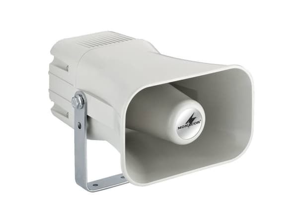 Monacor IT-15EN, Grå, Acrylonitrilbutadienstyren, -25 - 70 °C, 15 W, 15 W, 350 - 10000 Hz