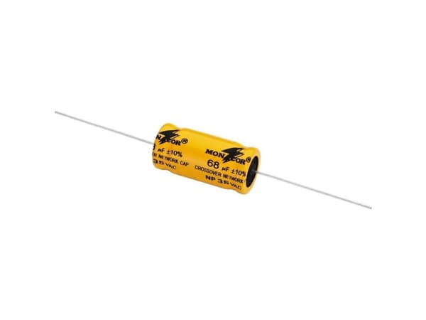 Monacor LSC-680NP Højttaler-kondensator 68 µF
