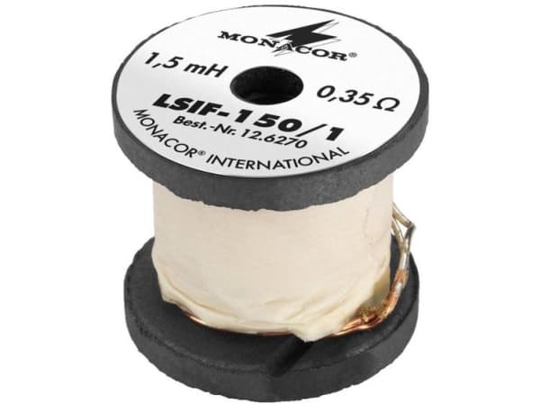 Monacor LSIF-150/1, 26 mm, 2,6 cm, 0,65 mm, 0,35 ohm (O), ferritt