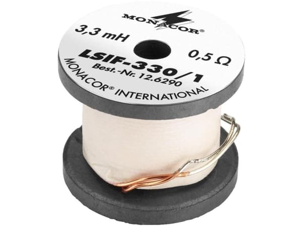 Monacor LSIF-330/1, 26 mm, 3 cm, 0,65 mm, 0,5 ohm (O), Ferrit