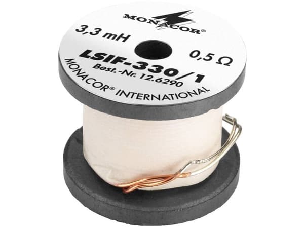 Monacor LSIF-330/1, 26 mm, 3 cm, 0,65 mm, 0,5 ohm (O), Ferrit