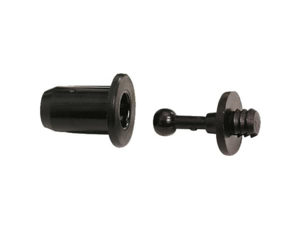Monacor MBF-85, Rund, Plast, 1 cm, 18,5 mm, 8 stykker