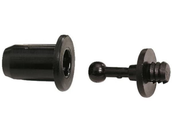Monacor MBF-85, Rund, Plast, 1 cm, 18,5 mm, 8 stykker