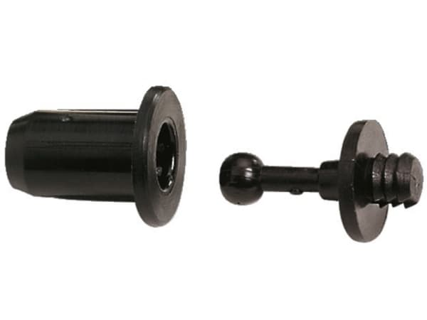 Monacor MBF-85, Rund, Plast, 1 cm, 18,5 mm, 8 stykker