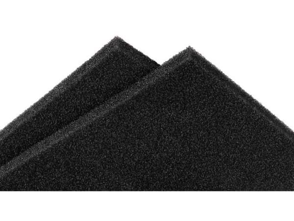 Monacor MDM-8602, Antracit, Tyg, 2 styck, 1 cm, 611 mm, 480 mm
