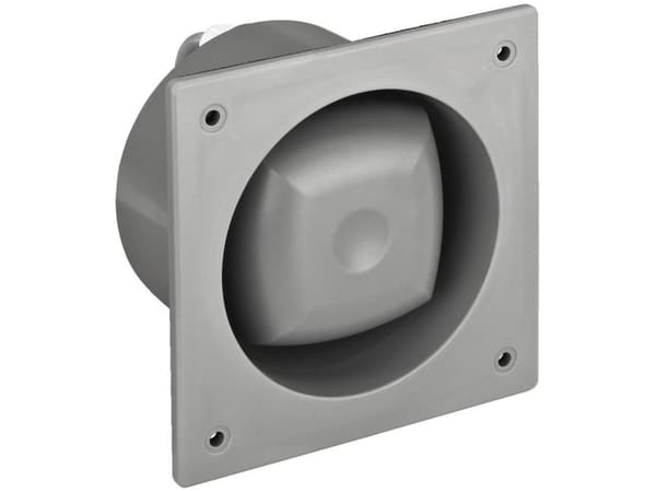 Monacor NR-10M, Kan monteres i taket, Kan monteres på veggen, Grå, Akrylnitrilbutadienstyren, 0 - 40 °C, 10 W, 20 W