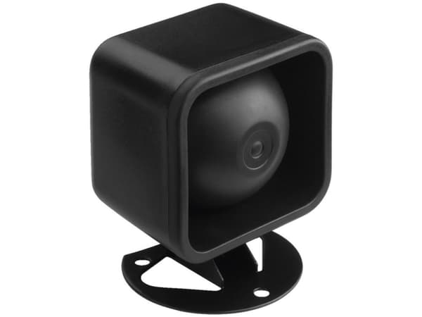 Monacor NR-18KS, 5 W, 10 W, 8 O, 98 dB, 1200 - 7000 hz, Svart Svart