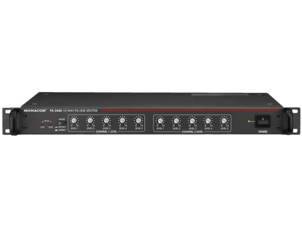 PA-24AD 10-way PA line splitter