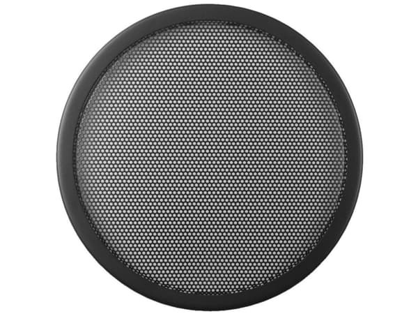 Monacor SG-200, Hård grill, Sort, Metall, Rund, 21,4 cm, 20 mm