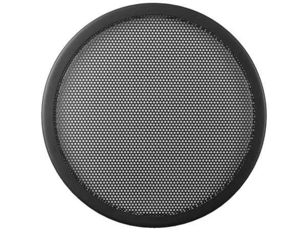 Monacor SG-200, Hård grill, Sort, Metall, Rund, 21,4 cm, 20 mm