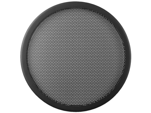 Monacor SG-200, Hård grill, Sort, Metall, Rund, 21,4 cm, 20 mm
