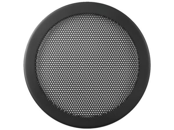 Monacor SG-200, Hård grill, Sort, Metall, Rund, 21,4 cm, 20 mm