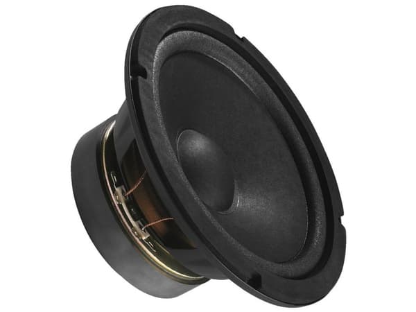 Monacor SP-17/4 6.5 tommer 16.9 cm Bredbånd højttaler-chassis 30 W 4 Ω