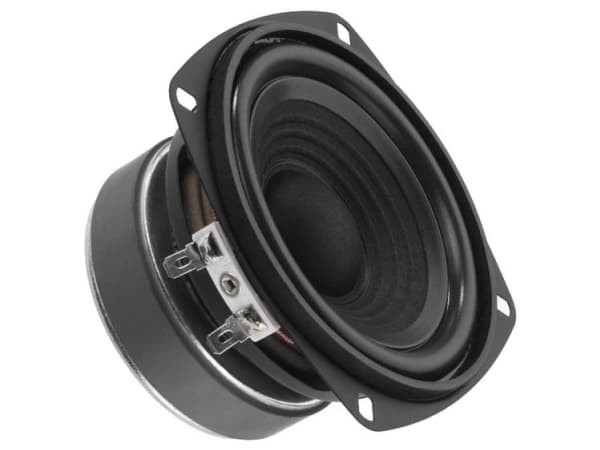 Monacor SP-60/4, Subwooferin kaiutinelementti, 30 W, Pyöreä, 105 x 105 mm