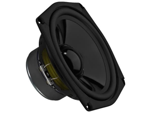 Monacor SPM-165/8, Mellomtonehøyttaler-driver, 60 W, Rund, 150 W, 8 O, 0 - 5000 Hz