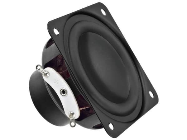 Monacor SPX-21M 2 tums 5,55 cm bredbandshögtalare chassi 12 W 4 Ω