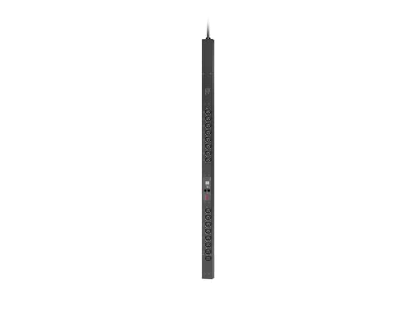 APC Switched Rack PDU Zero U - Strømfordelingslist (kan monteres i rack) - AC 200/208/230 V - Ethernet 10/100 - inngang: IEC 60320 C14 - utgangskonta