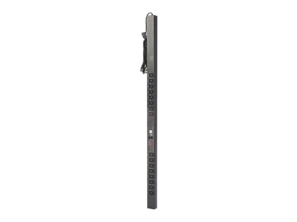 APC Switched Rack PDU Zero U - Strømfordelingslist (kan monteres i rack) - AC 200/208/230 V - Ethernet 10/100 - inngang: IEC 60320 C14 - utgangskonta