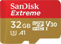 Miniatyrbild 4 av 4: SanDisk Extreme - Flash-minneskort (adapter, microSDHC till SD inkluderad) - 32 GB - A1 / Video Class V30 / UHS-I U3 - microSDHC UHS-I