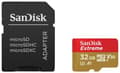 Miniatyrbild 2 av 4: SanDisk Extreme - Flash-minneskort (adapter, microSDHC till SD inkluderad) - 32 GB - A1 / Video Class V30 / UHS-I U3 - microSDHC UHS-I