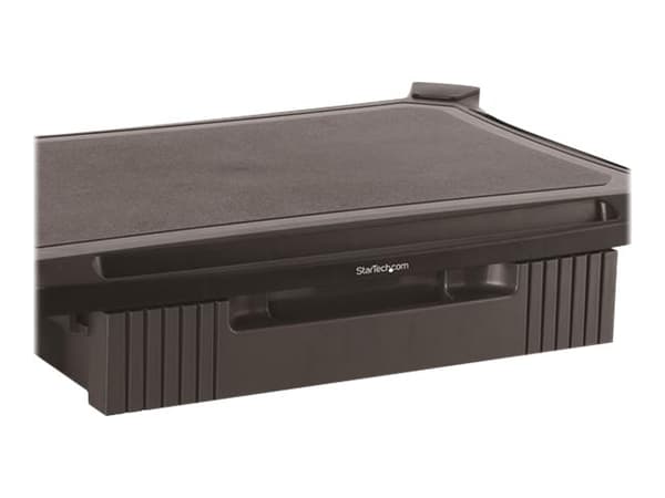 StarTech.com Adjustable Monitor Riser - Large - Drawer - Monitors up to 32"- Adjustable Height - Desk Monitor Stand (MONSTADJDL) - Ställ (ställbas, 8