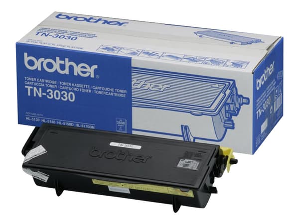 Brother TN3030 - Svart - original - tonerpatron - for Brother DCP-8040, 8045, HL-5130, 5140, 5150, 5170, MFC-8220, 8440, 8840