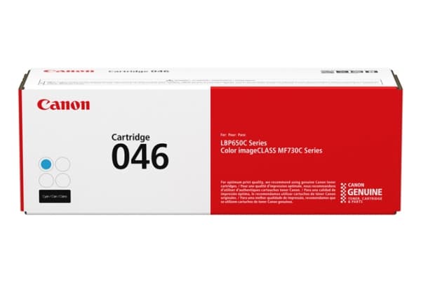 Canon 046 - Cyan - original - tonerpatron - for imageCLASS LBP654, MF731, MF735; i-SENSYS LBP653, LBP654, MF732, MF734, MF735