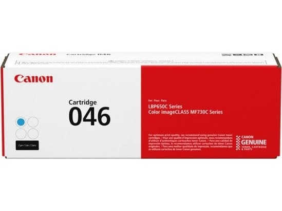 Canon 046 - Cyan - original - tonerpatron - for imageCLASS LBP654, MF731, MF735; i-SENSYS LBP653, LBP654, MF732, MF734, MF735